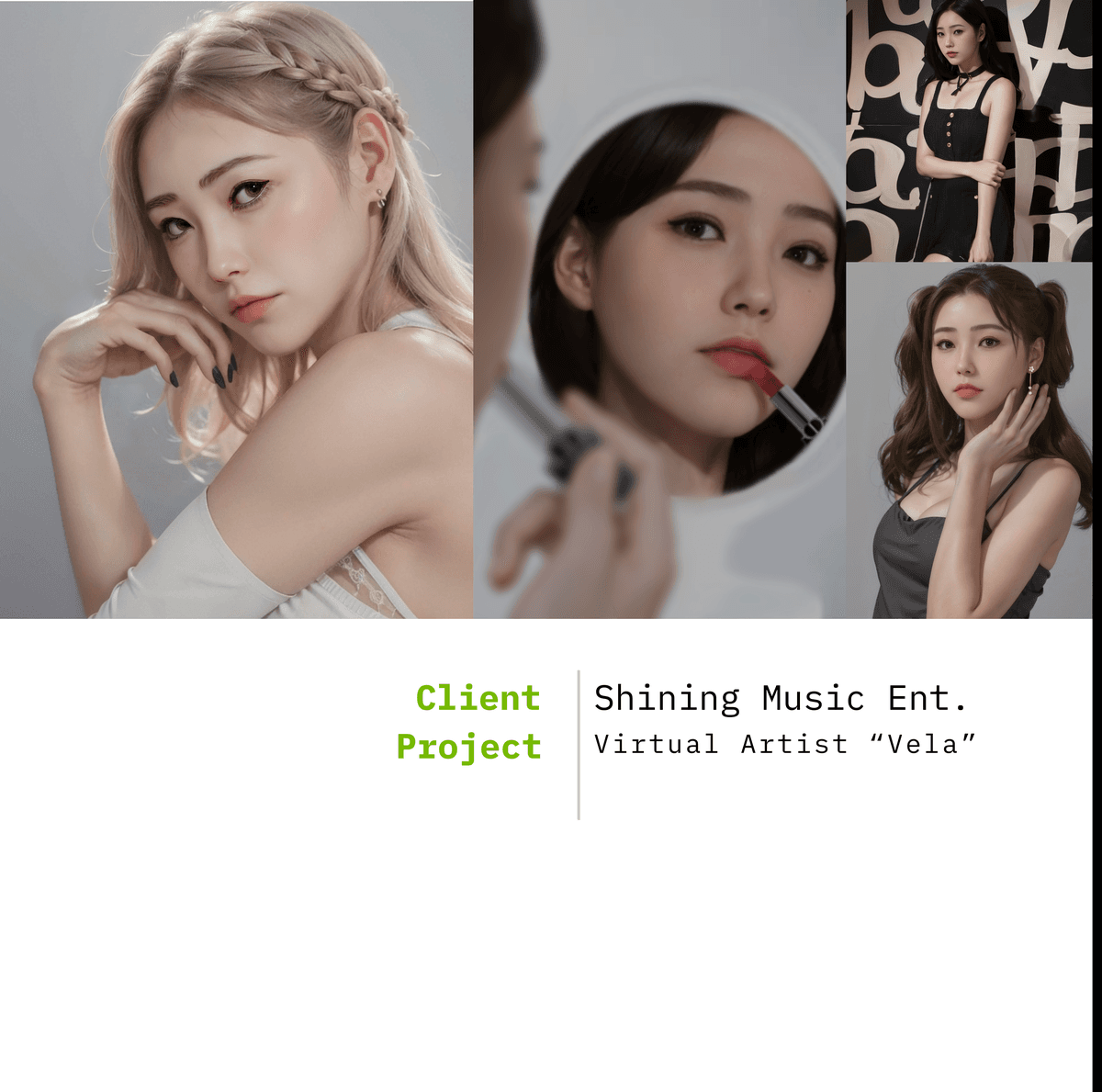 Shining Music Entertainment – Virtual Artist Vela