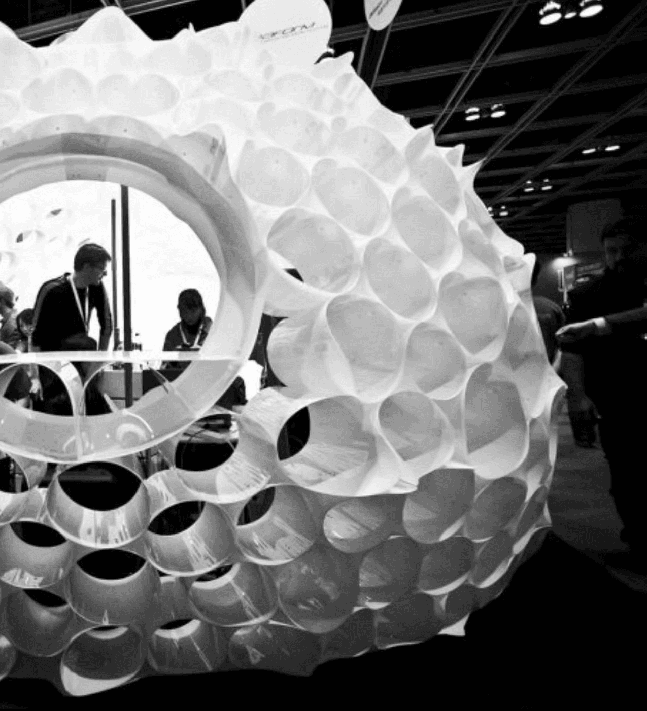 Metason exhibition pavilion installation